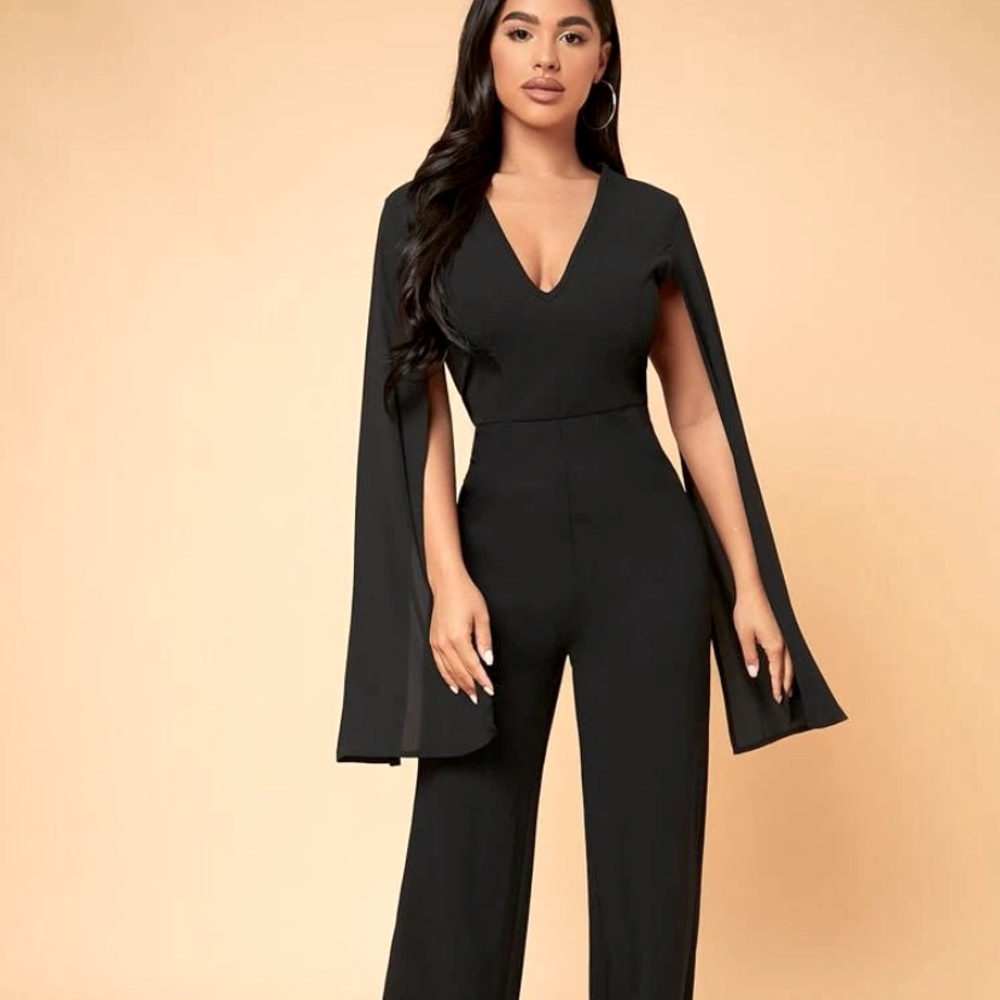 Black Batwing Jumper
